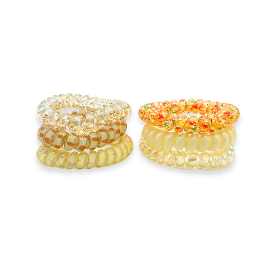 Sunflower Hair Ties