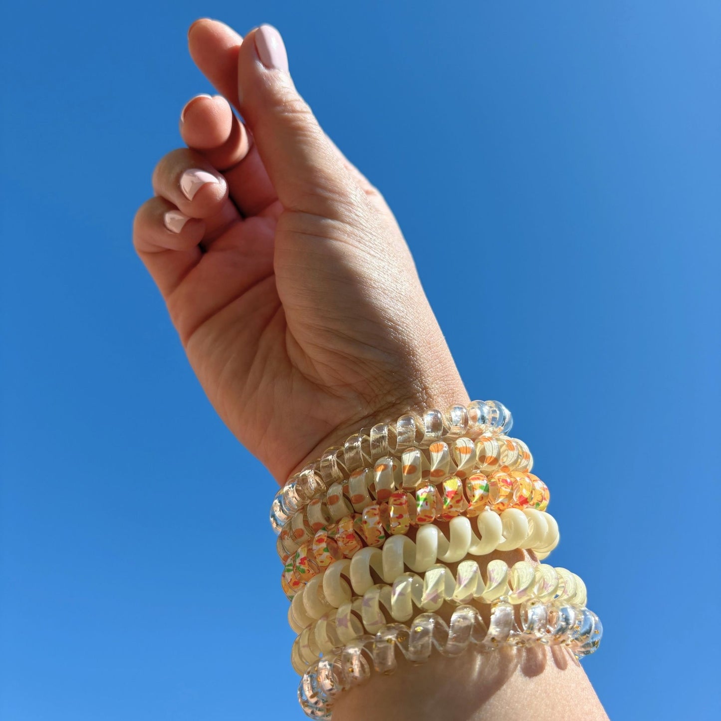 Sunflower Hair Ties