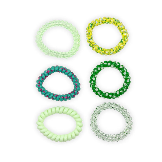 Green Orchid Hair Ties