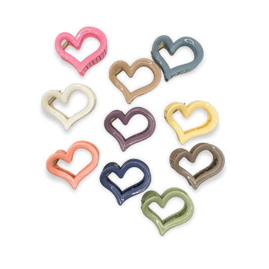 Heart Hair Claw